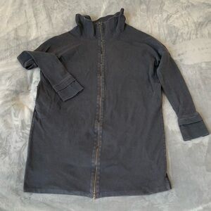 Women's Black Zip-Up Jacket